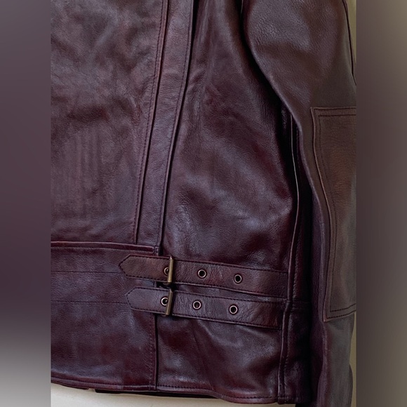 Leather jacket NEW with tag - Picture 4 of 9